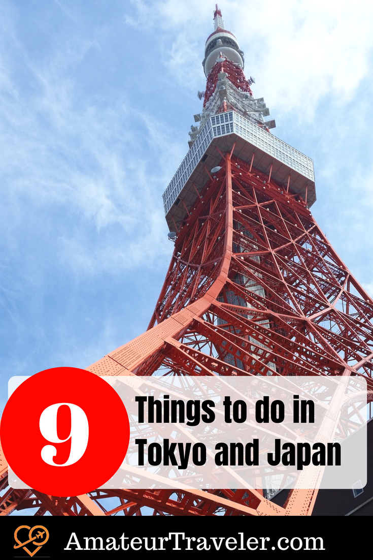 9 Things to do in Tokyo and Japan #travel #japan #tokyo